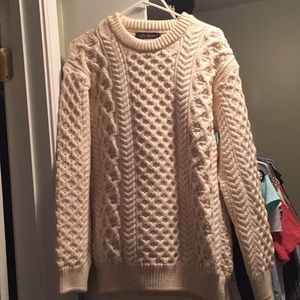 Irelandseye knitted sweater. Direct from Ireland